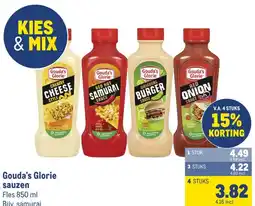 Makro Gouda's Glorie sauzen aanbieding