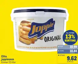 Makro Elite joppiesaus aanbieding