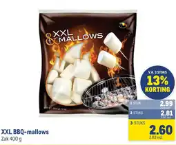 Makro XXL BBQ-mallows aanbieding