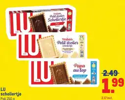 Makro LU scholiertje aanbieding