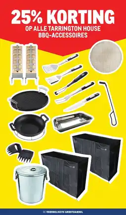 Makro OP ALLE TARRINGTON HOUSE BBQ-ACCESSOIRES aanbieding