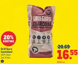 Makro Grill Guru houtskool aanbieding