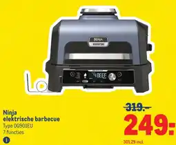 Makro Ninja elektrische barbecue aanbieding
