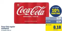 Makro Coca-Cola regular multipack aanbieding