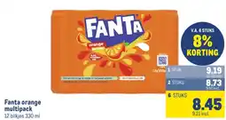 Makro Fanta orange multipack aanbieding
