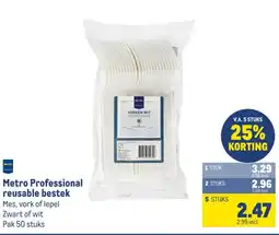 Makro Metro Professional reusable bestek aanbieding