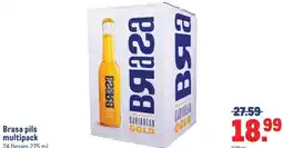 Makro Brasa pils multipack aanbieding