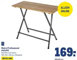 Makro Metro Professional statafel aanbieding