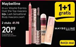 Etos Maybelline aanbieding