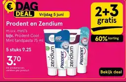 Etos Prodent en Zendium aanbieding