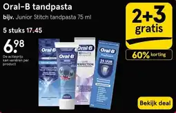 Etos Oral-B tandpasta aanbieding