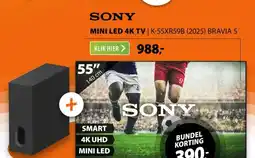 Expert Sony K-55XR59B (2025) BRAVIA 5 aanbieding