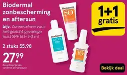 Etos Biodermal zonbescherming en aftersun aanbieding