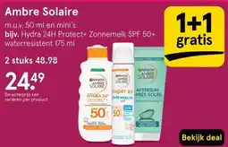 Etos Ambre Solaire aanbieding