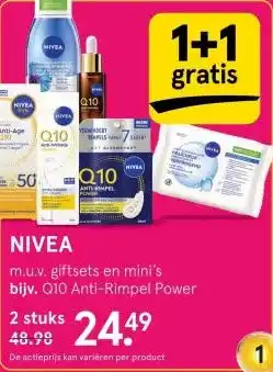 Etos NIVEA aanbieding