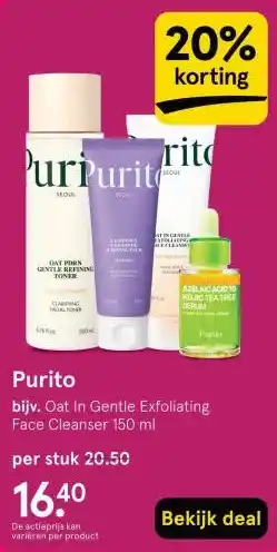 Etos Purito aanbieding