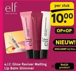 Etos e.l.f. Glow Reviver Melting Lip Balm Shimmer aanbieding