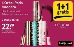 Etos L'Oréal Paris mascara aanbieding