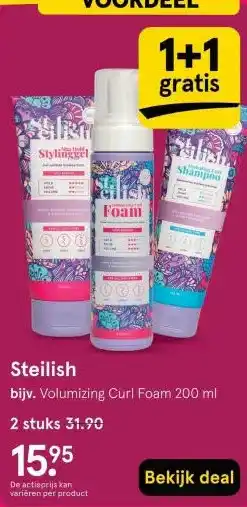 Etos Steilish aanbieding