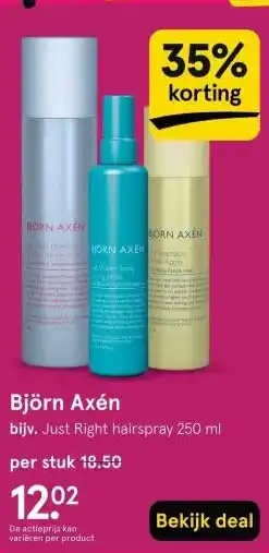 Etos Björn Axén aanbieding