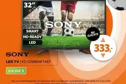 Expert Sony KD-32W804P1AEP aanbieding