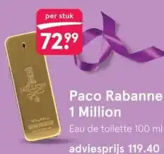 Etos Paco Rabanne 1 Million aanbieding