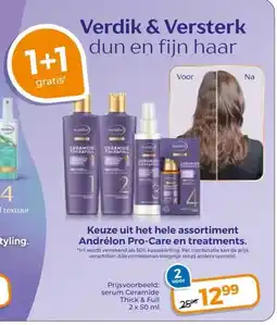 Trekpleister Verdik & Versterk dun en fijn haar aanbieding