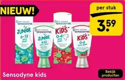 Etos Sensodyne kids aanbieding