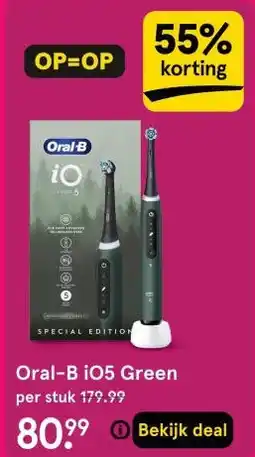 Etos Oral-B i05 Green aanbieding