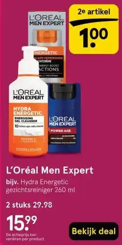 Etos L'Oréal Men Expert aanbieding