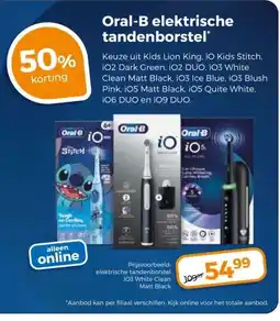 Trekpleister Oral-B elektrische tandenborstel aanbieding