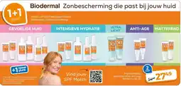 Trekpleister Biodermal Zonbescherming die past bij jouw huid aanbieding
