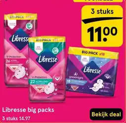 Etos Libresse big packs aanbieding