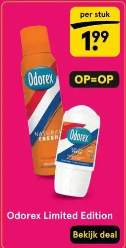 Etos Odorex Limited Edition aanbieding