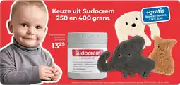 Trekpleister Keuze uit Sudocrem 250 en 400 gram. aanbieding