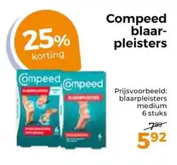 Trekpleister Compeed blaar- pleisters aanbieding