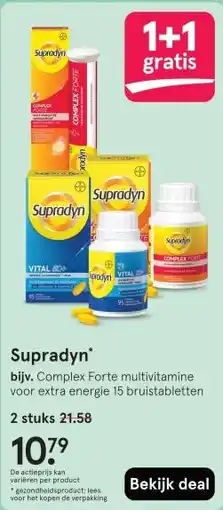 Etos Supradyn' aanbieding