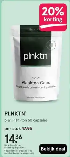 Etos PLNKTN aanbieding