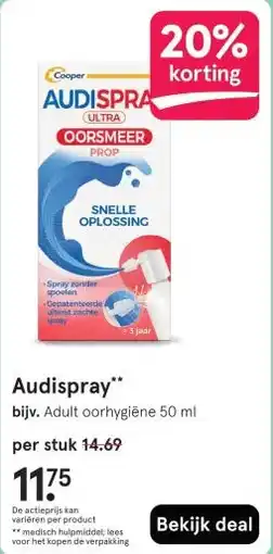 Etos Audispray aanbieding