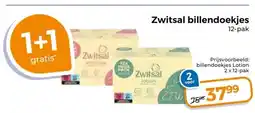 Trekpleister Zwitsal billendoekjes aanbieding