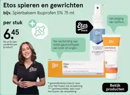 Etos Etos spieren en gewrichten aanbieding