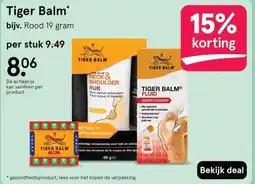 Etos Tiger Balm aanbieding