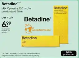 Etos Betadine aanbieding