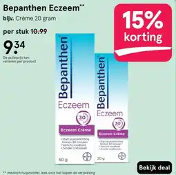 Etos Bepanthen Eczeem aanbieding