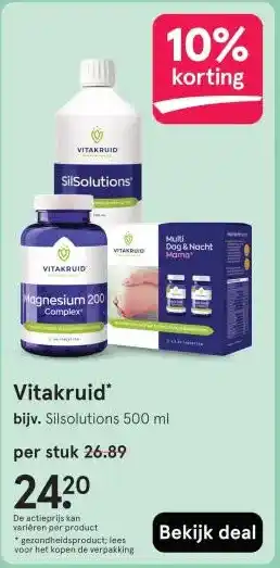 Etos Vitakruid aanbieding