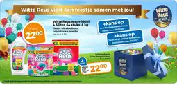 Trekpleister Witte Reus wasmiddel 4.5 liter, 64 stuks, 4 kg aanbieding