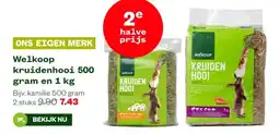 Welkoop Welkoop kruidenhooi 500 gram en 1 kg aanbieding