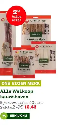 Welkoop Alle Welkoop kauwstaven aanbieding