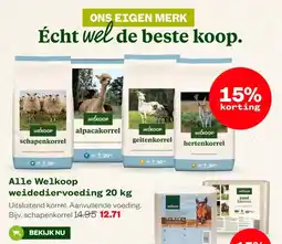 Welkoop Alle Welkoop weidediervoeding 20 kg aanbieding