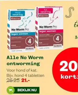 Welkoop Alle No Worm ontworming aanbieding